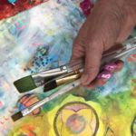 A varity of brush
sizes